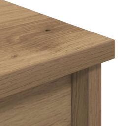 Berkfield Home Highboard Artisan Oak 70x35x180 cm Engineered Wood in Brown - Size: 70 x 35 x 180 cm - thumbnail 9