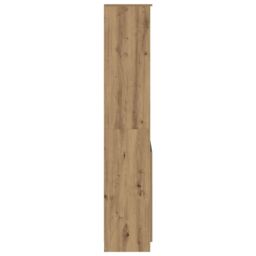 Berkfield Home Highboard Artisan Oak 70x35x180 cm Engineered Wood in Brown - Size: 70 x 35 x 180 cm - thumbnail 7