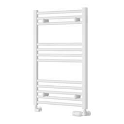 Bathroom Kingdom Capo White Straight Heated Towel Rail 800x500