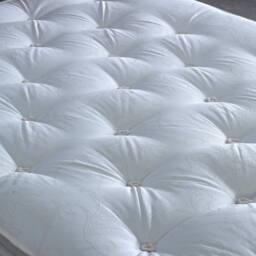 Bedmaster Signature Pillow Top 2000 Pocket Sprung Natural Mattress in White - Size: Small Single - thumbnail 2