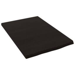 Berkfield Home Wall Shelf Dark Grey 40x60x2 cm Treated Solid Wood Oak in Dark Brown - Size: 40 x 60 x 2 cm - thumbnail 3