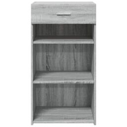 Berkfield Home Sideboard Grey Sonoma 50x42.5x93 cm Engineered Wood - thumbnail 4