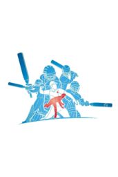 Origin Murals American Footballers Paint Splash Wall Mural in Blue - Size: W350 cm x H280 cm - thumbnail 2