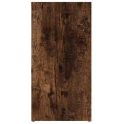 Berkfield Home Book Cabinet Smoked Oak 50x25x106 cm in Brown - Size: 50 x 25 x 106 cm - thumbnail 8