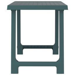 Berkfield Home Camping Table Green 79x56x64 cm PP Wooden Look - Size: 79 x 56 x 64 cm - thumbnail 4