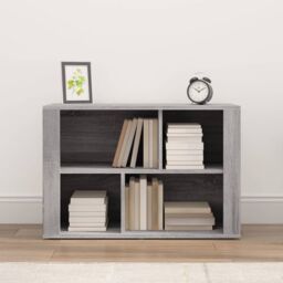 Berkfield Home Sideboard Grey Sonoma 80x30x54 cm Engineered Wood - Size: 80 x 30 x 54 cm - thumbnail 3