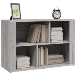 Berkfield Home Sideboard Grey Sonoma 80x30x54 cm Engineered Wood - Size: 80 x 30 x 54 cm - thumbnail 4