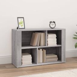 Berkfield Home Sideboard Grey Sonoma 80x30x54 cm Engineered Wood - Size: 80 x 30 x 54 cm - thumbnail 1