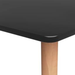 Berkfield Home Bar Table Black 120x60x105 cm - Size: 120 x 60 x 105 cm - thumbnail 4