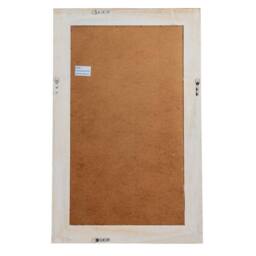 Lemon Pavilion Furniture and Decor Washed Wood Medium Framed Mirror - Glass - L3 x W80 x H150 cm - Brown in Light Sand - thumbnail 4