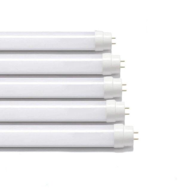 ENER-J T8 LED Nano Plastic Tube 150cms 22W 4000K (pack of 5 units) in White - Size: 25 cm diameter x 19 cm high - image 1
