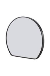 Living and Home Aluminium Alloy Framed HD Float Glass Bathroom Mirror in Black - thumbnail 2