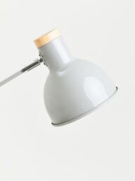Orsina Matte Floor Lamp, Adjustable Height Office Lamp, Easy-to-Use Lamp Floor, Focused Lighting Bedroom Lamp in Grey - thumbnail 6