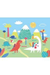 Origin Murals Dinosaur Land Wall Mural in Green - Size: W350 cm x H280 cm - thumbnail 2