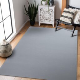 RugsX Anti-Slip Rumba Rug in Grey - Size: 120 cm x 200 cm - thumbnail 4
