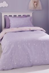 Catherine Lansfield 'Dancing Fairies' Duvet Cover Set in Pink - Size: Single - thumbnail 2