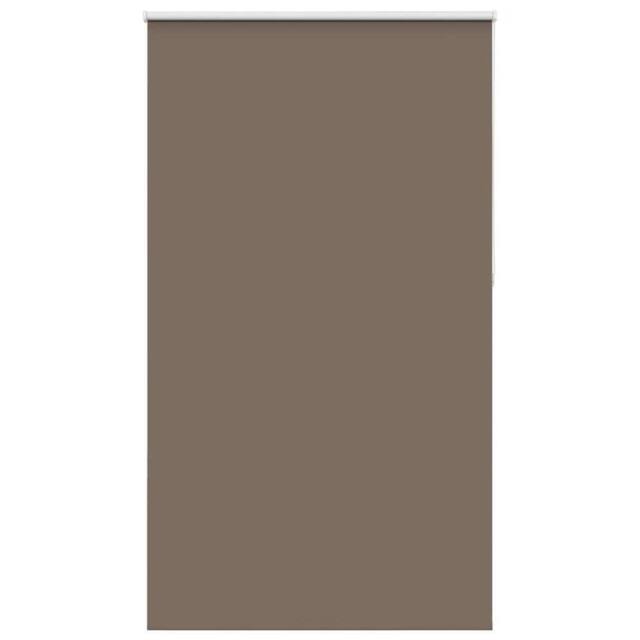 Berkfield Home Roller Blind Blackout Coffee 115x150 cm Fabric Width 110.7 cm Pol… in Brown - image 1