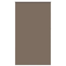Berkfield Home Roller Blind Blackout Coffee 115x150 cm Fabric Width 110.7 cm Pol… in Brown - thumbnail 1
