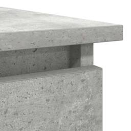 Berkfield Home Console Table with Drawers Concrete Grey 85.5x38.5x74.5 cm - thumbnail 9