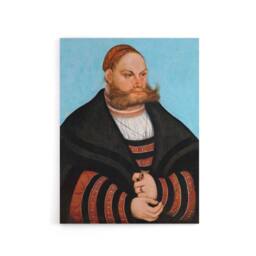 "Artery8 Lucas Cranach Portrait of Lukas Spielhausen Canvas Wall Art Print - Size: W12"" x H16""" - thumbnail 1