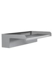 Garden Sanctuary Rear-Inlet Stainless Steel Water Blade in Silver - Size: 30 cm - thumbnail 2
