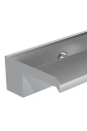 Garden Sanctuary Rear-Inlet Stainless Steel Water Blade in Silver - Size: 30 cm - thumbnail 6