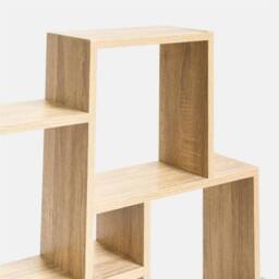 OHS 6 Cube Floating Shelves Wall Mounted Storage Combination in Light Oak - thumbnail 5