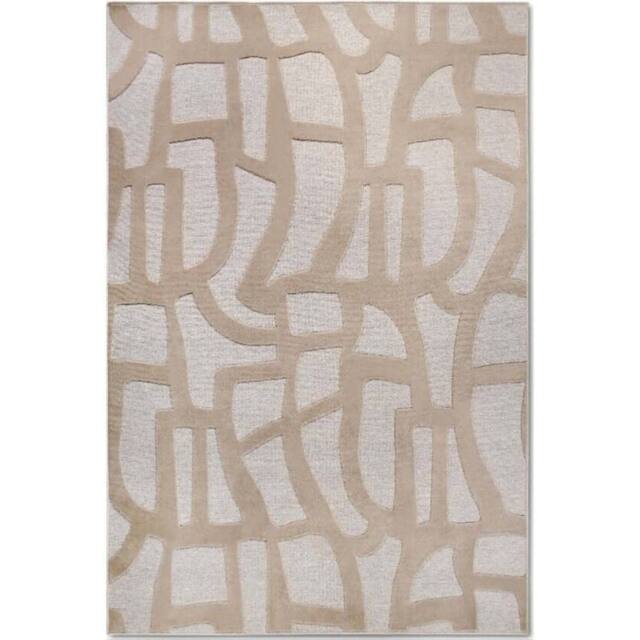 THE RUGS Villeroy & Boch 1879 Short Pile Rug Therese Polyester in Beige - Size: 160 cm x 230 cm - image 1
