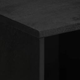 Berkfield Home Sideboard Black 80x33x75 cm Engineered Wood - Size: 80 x 33 x 75 cm - thumbnail 7