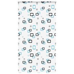Berkfield Home Shower Roller Blind with Cassette 140x240 cm Fabric Width 136 cm in White - thumbnail 2