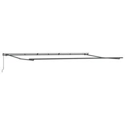 Berkfield Home Manual Retractable Awning Orange & Brown 600x350 cm - thumbnail 5