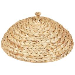 Wyld and Coco Wicker Turtle Hamper With Lid - Natural Water Hyacinth - thumbnail 6