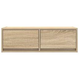 Berkfield Home TV Cabinets 2 pcs Sonoma Oak 80x31x25.5 cm Engineered Wood in Light Tan - thumbnail 7