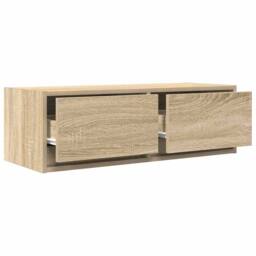 Berkfield Home TV Cabinets 2 pcs Sonoma Oak 80x31x25.5 cm Engineered Wood in Light Tan - thumbnail 5