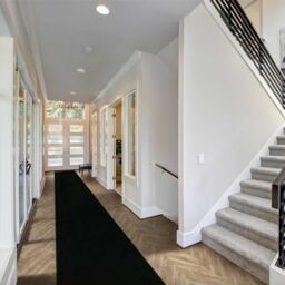 runrug Hallway Carpet Runner Rug - Soft & Comfy, 9mm - 'Plain' in Black - Size: 60 cm x 180 cm - thumbnail 1
