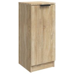 Berkfield Home Sideboard Sonoma Oak 30x30x70 cm Engineered Wood in Brown - Size: 30 x 30 x 70 cm - thumbnail 2