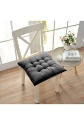Living and Home 4Pcs Soft Thicken Tatami Seat Cushion in Black - thumbnail 2