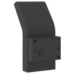 Berkfield Home Outdoor LED Wall Light with Sensor Black Die-cast Aluminium - thumbnail 7