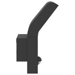 Berkfield Home Outdoor LED Wall Light with Sensor Black Die-cast Aluminium - thumbnail 6