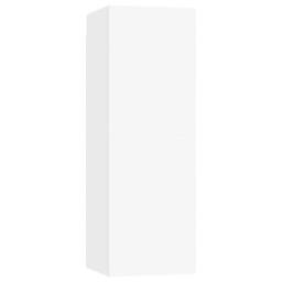 Berkfield Home Modern 4 Piece TV Cabinet Set White Engineered Wood - thumbnail 4