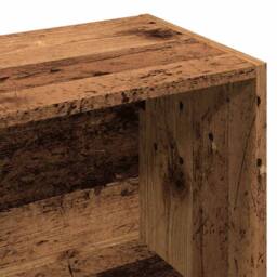 Berkfield Home Bookshelf Old Wood 60.5x30x90 cm Engineered Wood in Brown - thumbnail 9