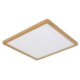 Netlighting Sapana 30cm Square Ceiling Light Brass Coloured IP44 LED in Yellow - thumbnail 2
