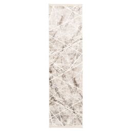 Kukoon Beige Cream Abstract Geometric Textured Living Area Rug in Light Sand - Size: 160 cm x 230 cm - thumbnail 2