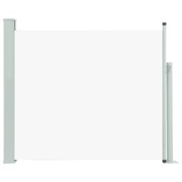 Berkfield Home Patio Retractable Side Awning 100x300 cm Cream in Beige - thumbnail 2