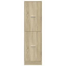 Berkfield Home Apothecary Cabinet¬†Sonoma Oak 40x41x144.5 cm Engineered Wood in Brown - thumbnail 5