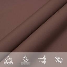 Berkfield Home Sunshade Sail Oxford Fabric Square 7x7 m Brown - thumbnail 8
