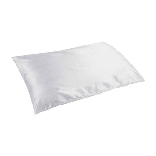 Towel City Satin Pillowcase in White - image 1