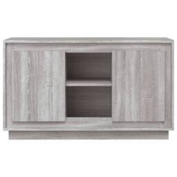 Berkfield Home Sideboard Grey Sonona 102x35x60 cm Engineered Wood - Size: 102 x 35 x 60 cm - thumbnail 5