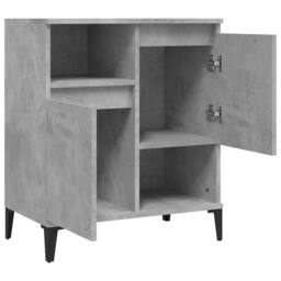 Berkfield Home Sideboard Concrete Grey 60x35x70 cm Engineered Wood - Size: 60 x 35 x 70 cm - thumbnail 6