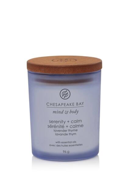 Chesapeake Bay Women's Serenity + Calm Small Candle in Purple - image 1